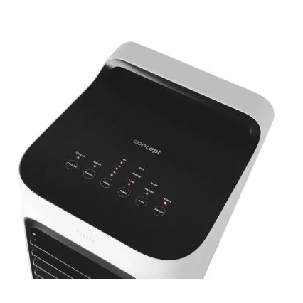 Concept OV5230 - Mobiele luchtkoeler 2-in-1 6 l 80W/230V wit + afstandsbediening
