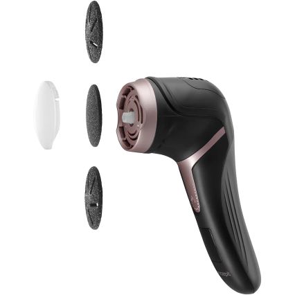 Concept PN3020 - Elektrische eeltvijl PERFECT SKIN 5V 1200 mAh IPX6 zwart/roségoud