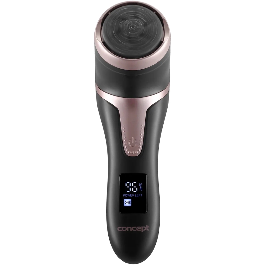 Concept PN3020 - Elektrische eeltvijl PERFECT SKIN 5V 1200 mAh IPX6 zwart/roségoud