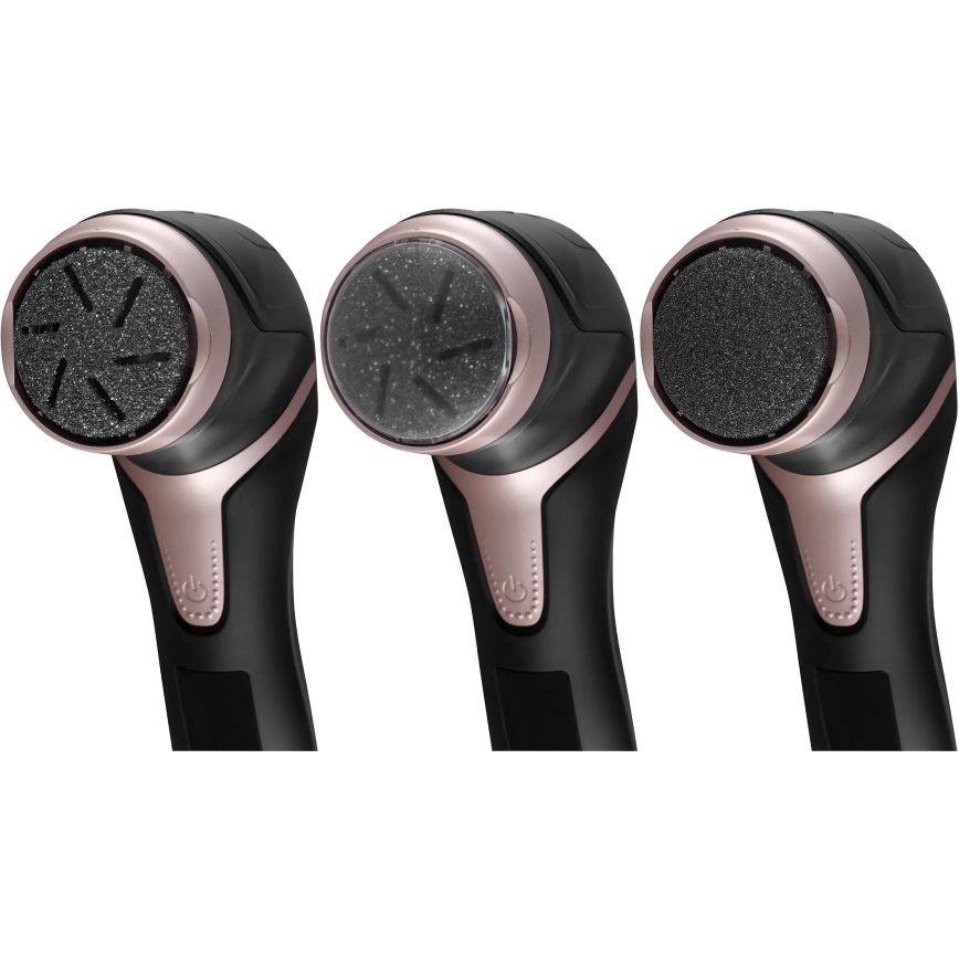 Concept PN3020 - Elektrische eeltvijl PERFECT SKIN 5V 1200 mAh IPX6 zwart/roségoud