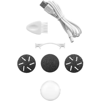 Concept PN3020 - Elektrische eeltvijl PERFECT SKIN 5V 1200 mAh IPX6 zwart/roségoud