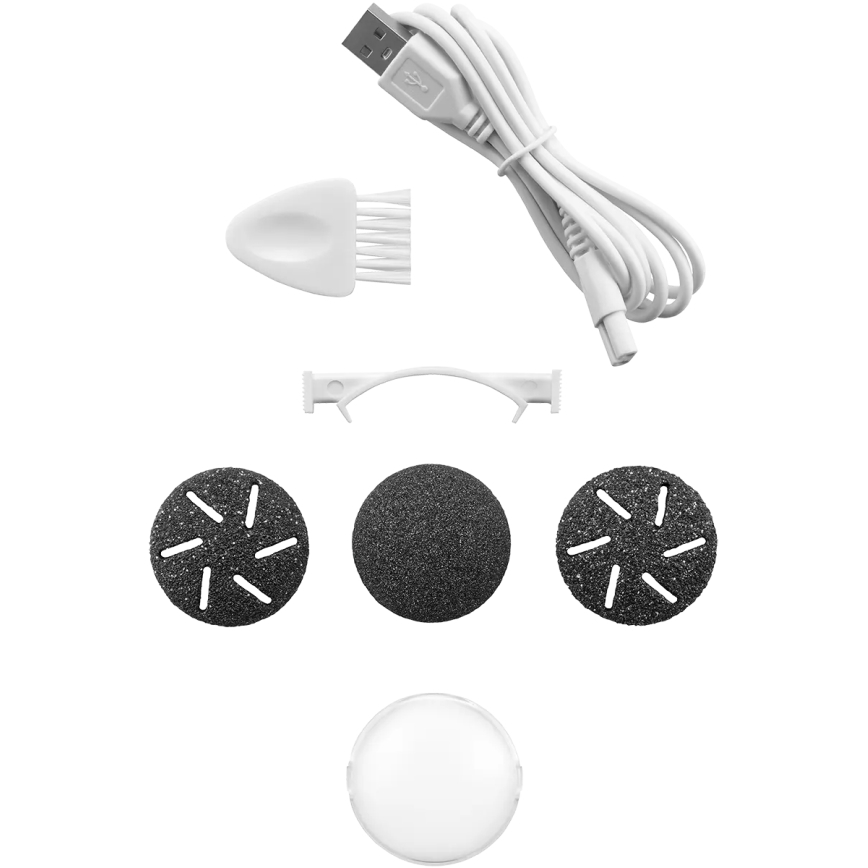 Concept PN3020 - Elektrische eeltvijl PERFECT SKIN 5V 1200 mAh IPX6 zwart/roségoud