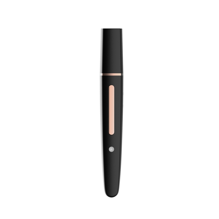 Concept PO2060 - Cosmetische ultrasone spatel PERFECT SKIN 3,5W/5V USB 500 mAh IPX6 zwart
