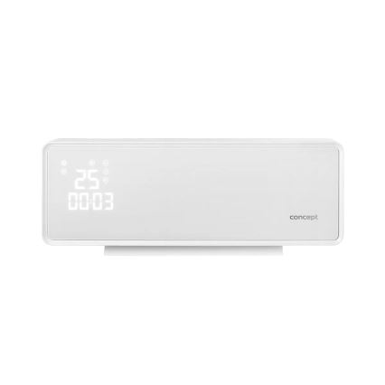 Concept QH4000 - Elektrische verwarming 1000/2000W IP22 wit + afstandsbediening