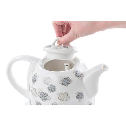 Concept RK0010ne - Snelle waterkoker 1 l 1100W/230V wit/keramiek