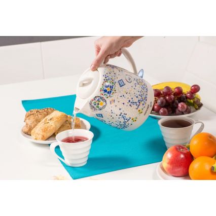 Concept RK0020 - Waterkoker 1,5 l 1350W/230V veelkleurig/keramiek