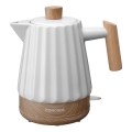 Concept RK0090 - Waterkoker 1,5 l 1500W/230V wit/houtdecor/keramiek