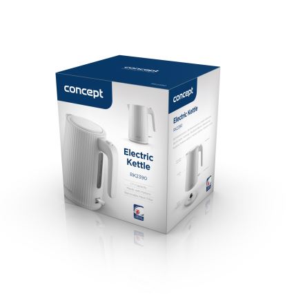 Concept RK2390 - Waterkoker 1,7 l 2200W/230V wit