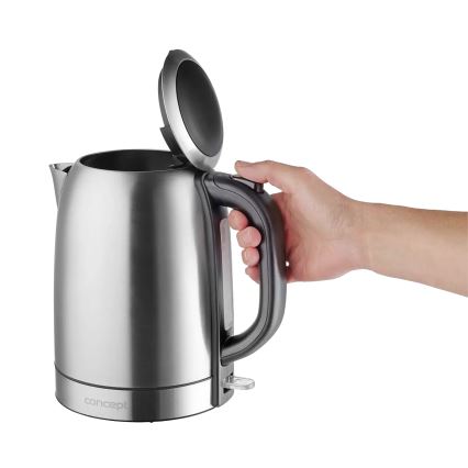 Concept RK3240 - Snelle waterkoker 1,7 l 2200W/230V roestvrij staal