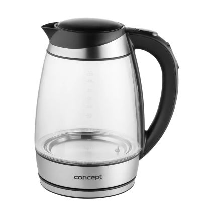 Concept RK4120 - Waterkoker met thermostaatregeling 1,7 l 2200W/230V RVS