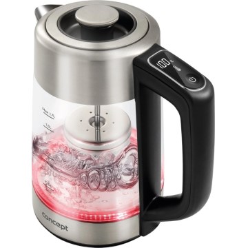 Concept RK4190 - Waterkoker met temperatuurregeling en zeef 1,7 l 2200W/230V roestvrij staal