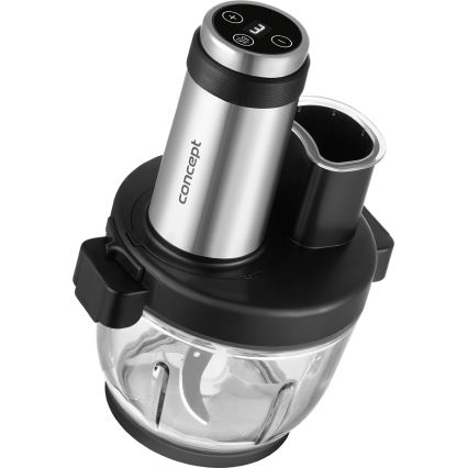 Concept RM3300 - Keukenrobot met een rasp 1000W/230V zwart/roestvrij