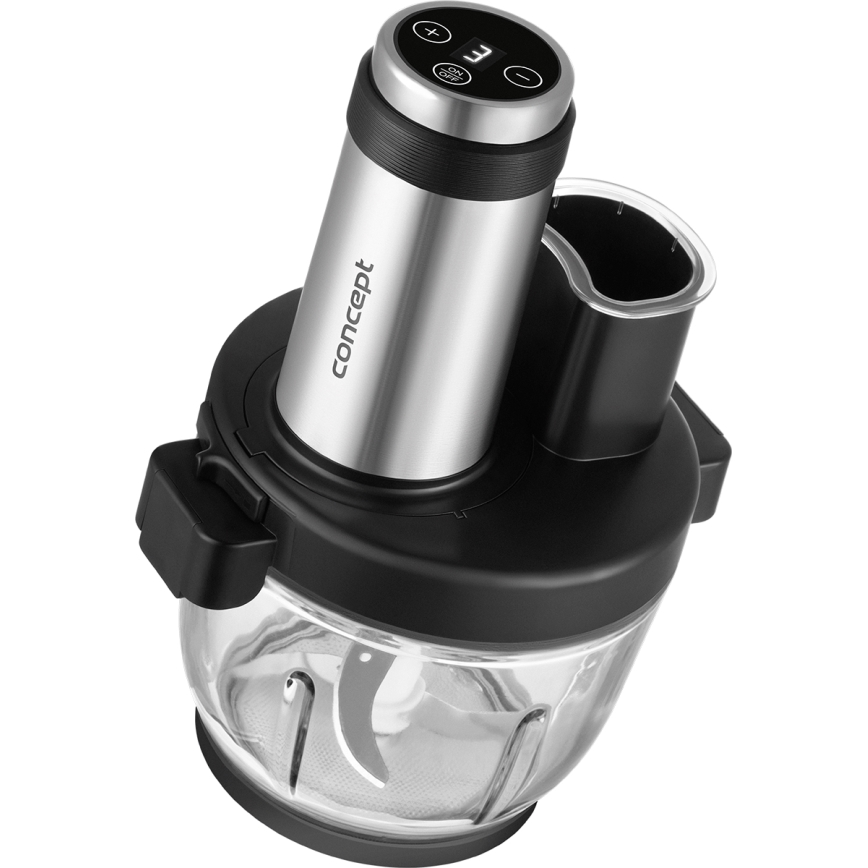 Concept RM3300 - Keukenrobot met een rasp 1000W/230V zwart/roestvrij