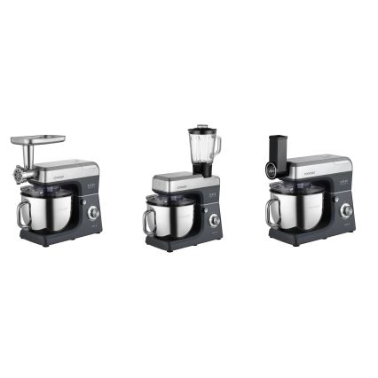 Concept RM6000 - Planetaire keukenrobot  DOUGH EXPERT 1900W/230V antraciet/roestvrij staal