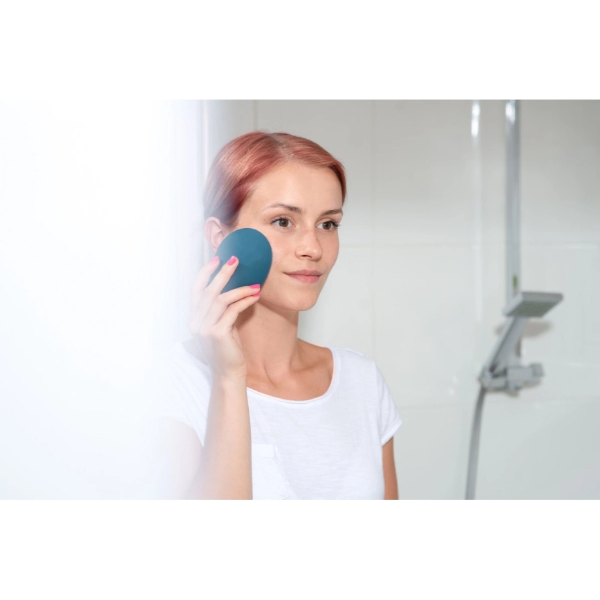 Concept SK9100 - Gezichtsreinigingsborstel SONIVIBE 2W/5V 250 mAh IPX7 blauw