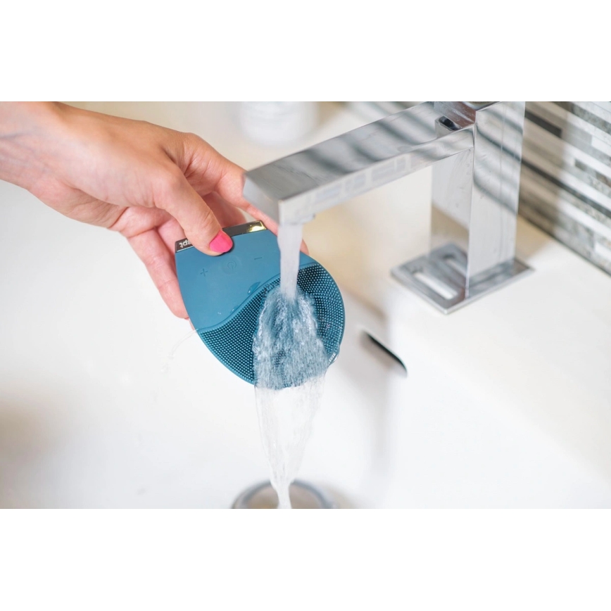 Concept SK9100 - Gezichtsreinigingsborstel SONIVIBE 2W/5V 250 mAh IPX7 blauw