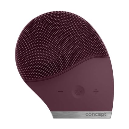 Concept SK9101 - Gezichtsreinigingsborstel SONIVIBE 2W/5V 250 mAh IPX7 rood