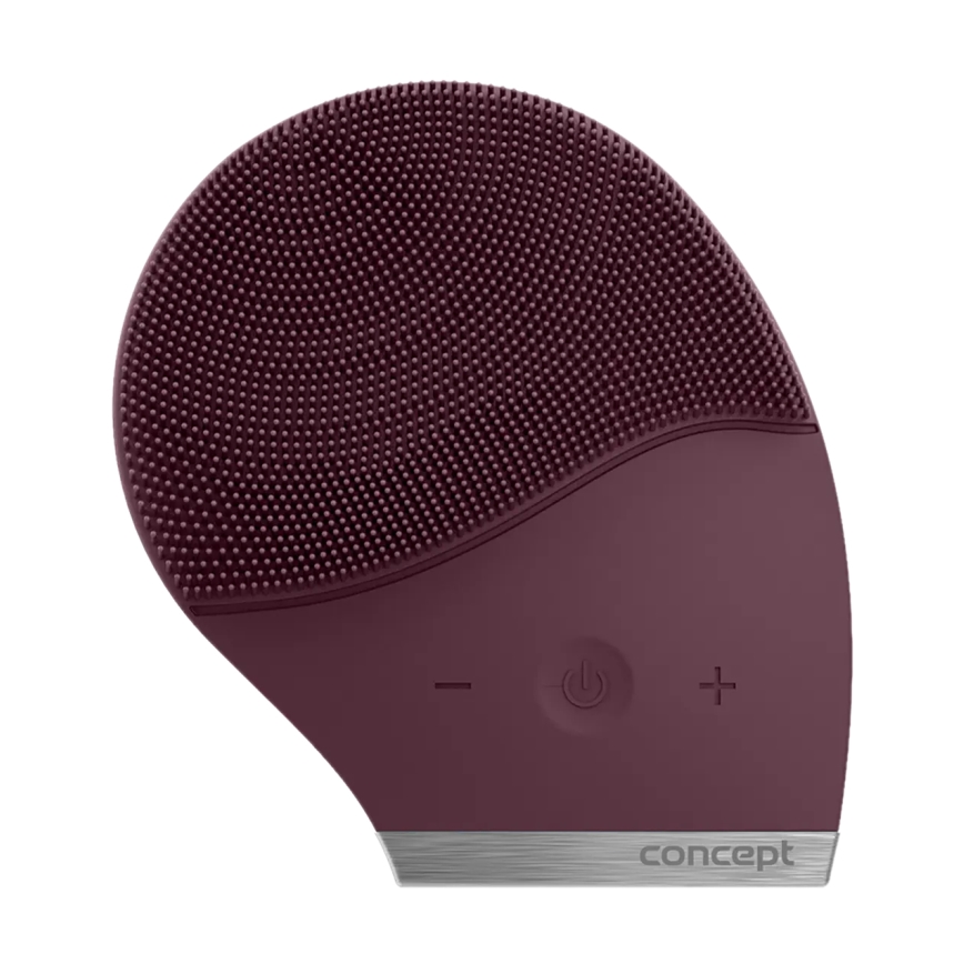 Concept SK9101 - SONIVIBE Gezichtsreinigingsborstel 2W/5V 250 mAh IPX7 rood
