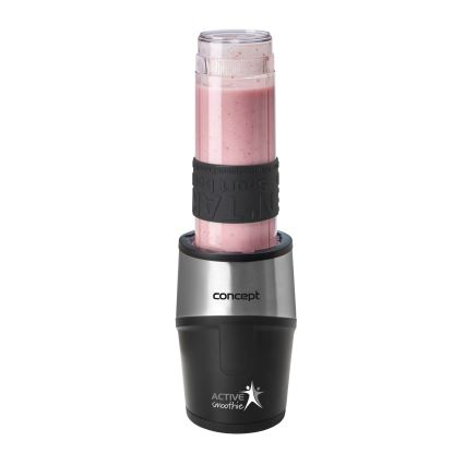 Concept SM3385 - Smoothieblender met accessoires ACTIVE SMOOTHIE 500W/230V zwart