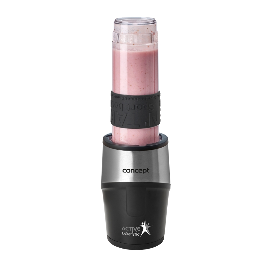Concept SM3385 - Smoothieblender met accessoires ACTIVE SMOOTHIE 500W/230V zwart