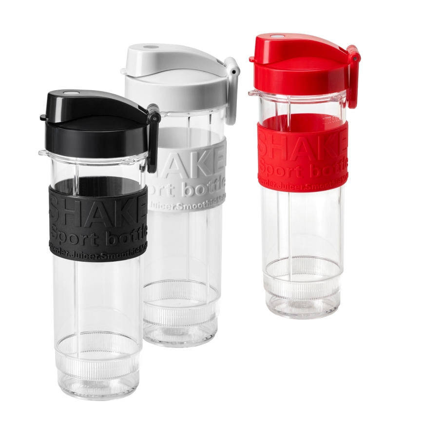Concept SM3385 - Smoothieblender met accessoires ACTIVE SMOOTHIE 500W/230V zwart