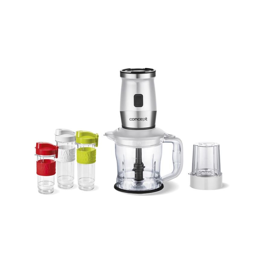 Concept SM3391 - Smoothiemixer met accessoires 700W/230V wit