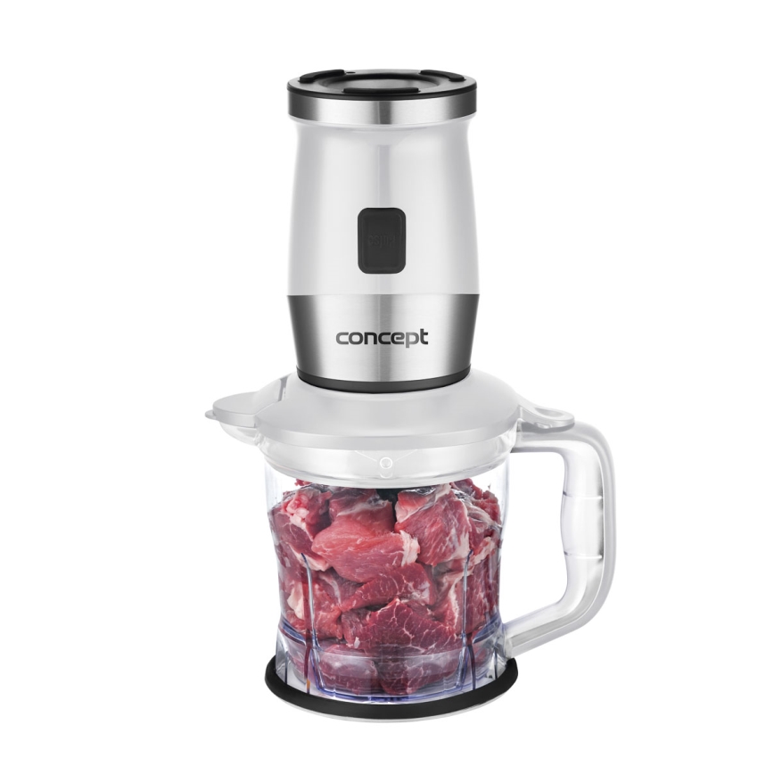 Concept SM3391 - Smoothiemixer met accessoires 700W/230V wit