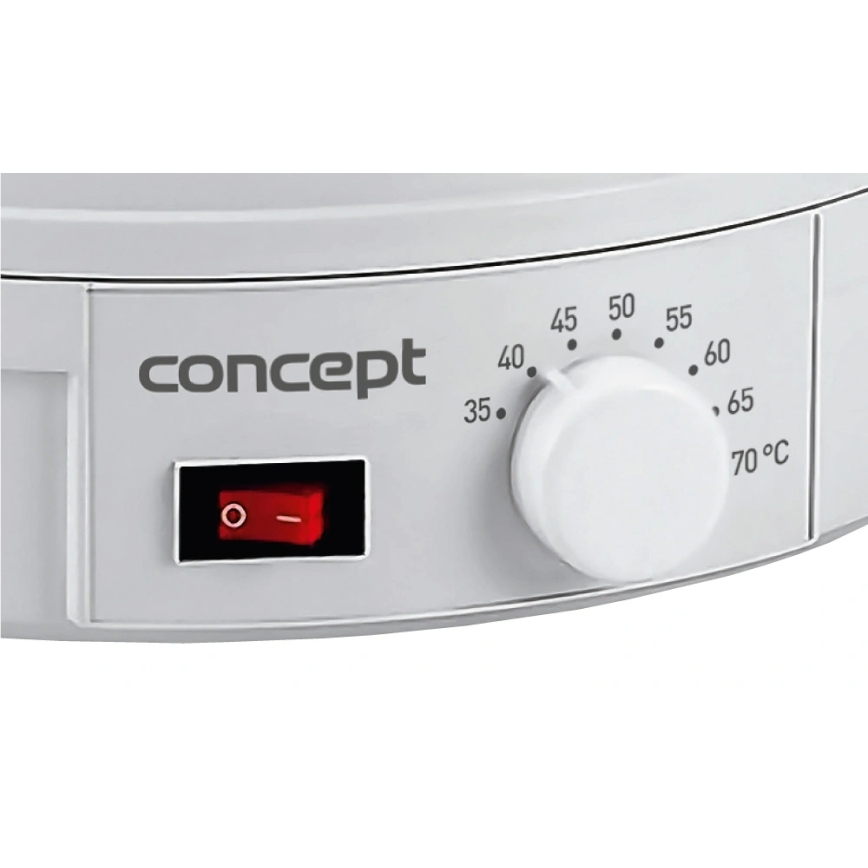 Concept SO1020 - Voedseldroger 245W/230V wit