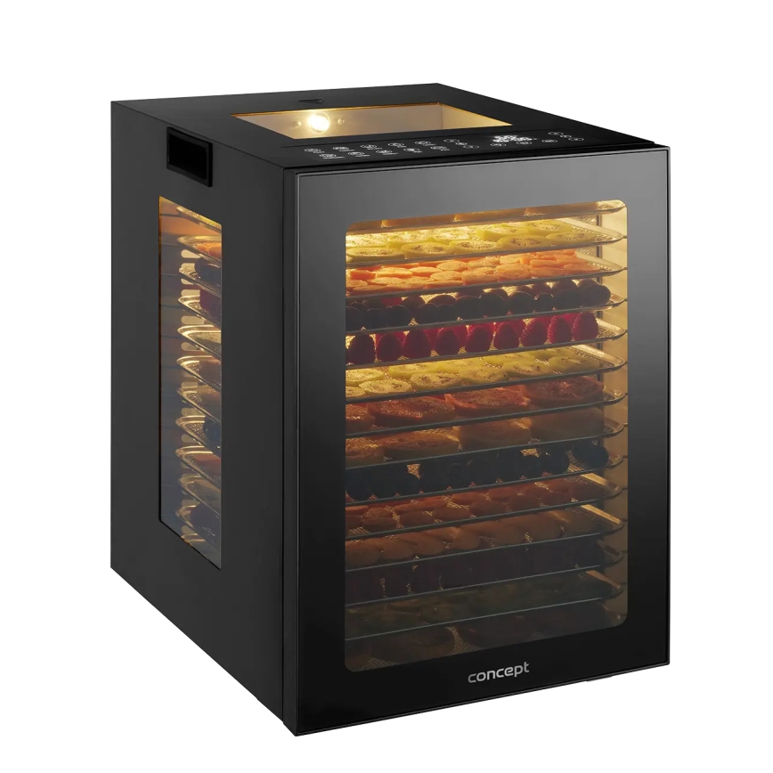 Concept SO5000 - Voedseldroger 850W/230V zwart