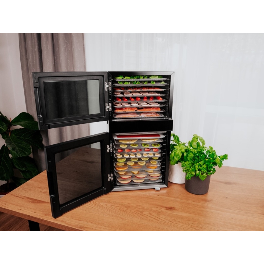 Concept SO7000 - Voedseldroger 1500W/230V zwart