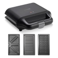 Concept SV3054 - Sandwich maker 3in1 700W/230V zwart