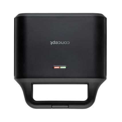Concept SV3055 - Sandwich maker 4in1 700W/230V zwart