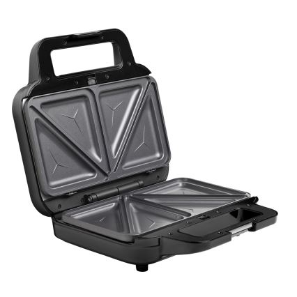 Concept SV3070 - Sandwich maker XXL 4in1 900W/230V zwart/roestvrij