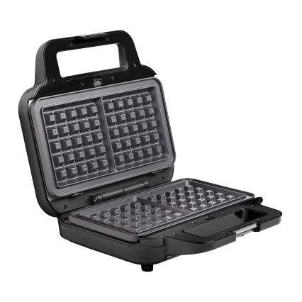 Concept SV3070 - Sandwich maker XXL 4in1 900W/230V zwart/roestvrij