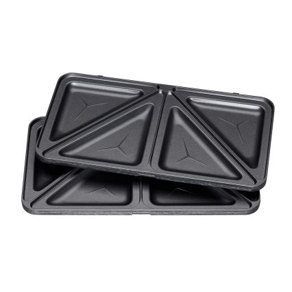 Concept SV3070 - Sandwich maker XXL 4in1 900W/230V zwart/roestvrij