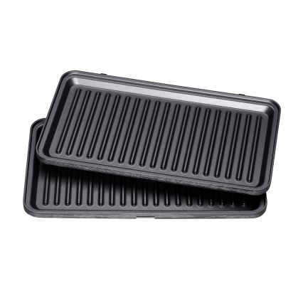 Concept SV3070 - Sandwich maker XXL 4in1 900W/230V zwart/roestvrij