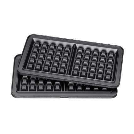 Concept SV3070 - Sandwich maker XXL 4in1 900W/230V zwart/roestvrij