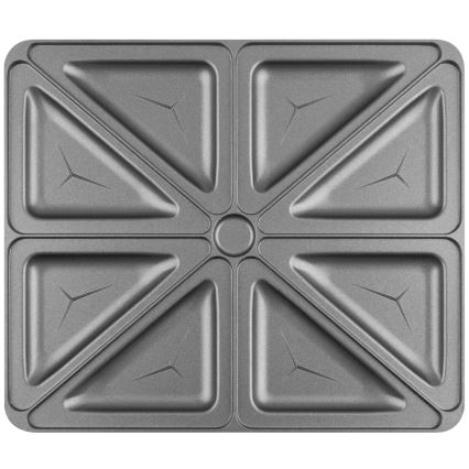 Concept SV3080 - Sandwich maker FAMILY 3in1 1200W/230V zwart/roestvrij