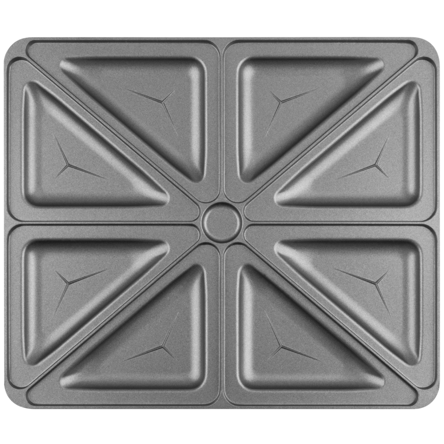 Concept SV3080 - Sandwich maker FAMILY 3in1 1200W/230V zwart/roestvrij