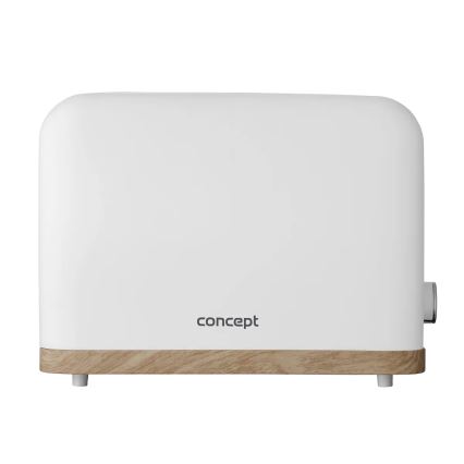 Concept TE2015 - Broodrooster met twee sleuven 930W/230V wit