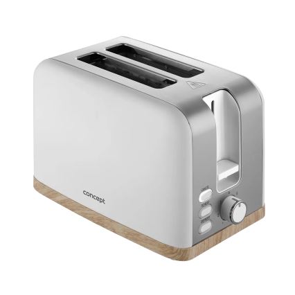 Concept TE2015 - Broodrooster met twee sleuven 930W/230V wit