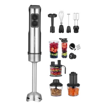 Concept TM5500 - Staafmixer met accessoires 1500W/230V zwart/roestvrij