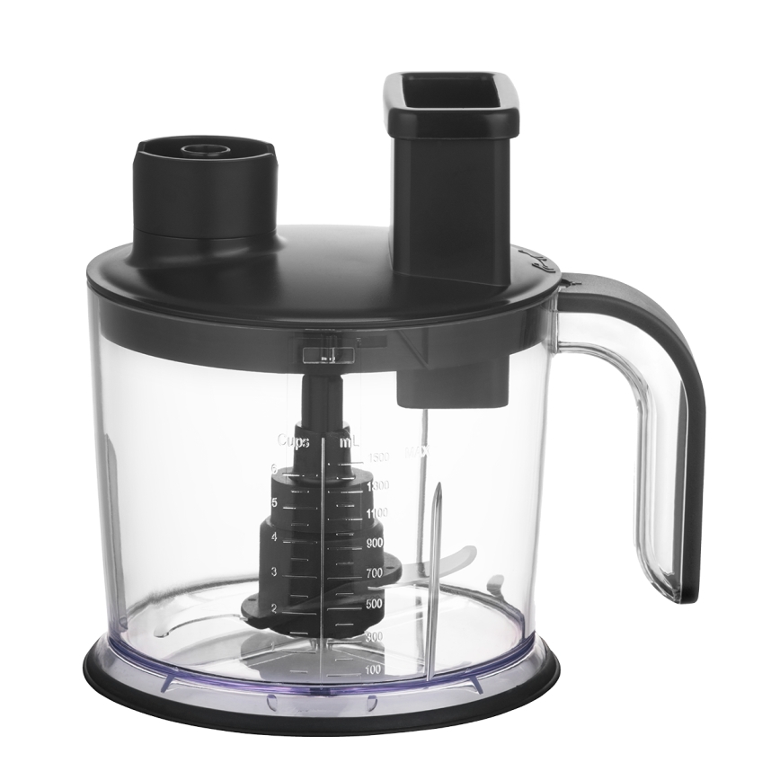 Concept TM5500 - Staafmixer met accessoires 1500W/230V zwart/roestvrij