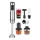 Concept TM5510 - Staafmixer met accessoires 1500W/230V zwart/roestvrij