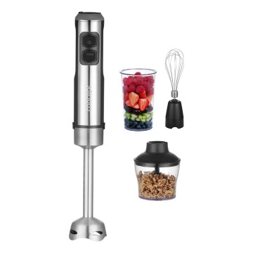 Concept TM5520 - Staafmixer met accessoires 1500W/230V zwart/roestvrij
