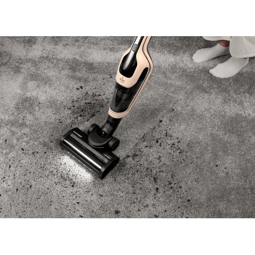 Concept VP4220 - Draadloze 3-in-1 steelstofzuiger AQUAGLIDE 160W/28,8V 2200 mAh beige