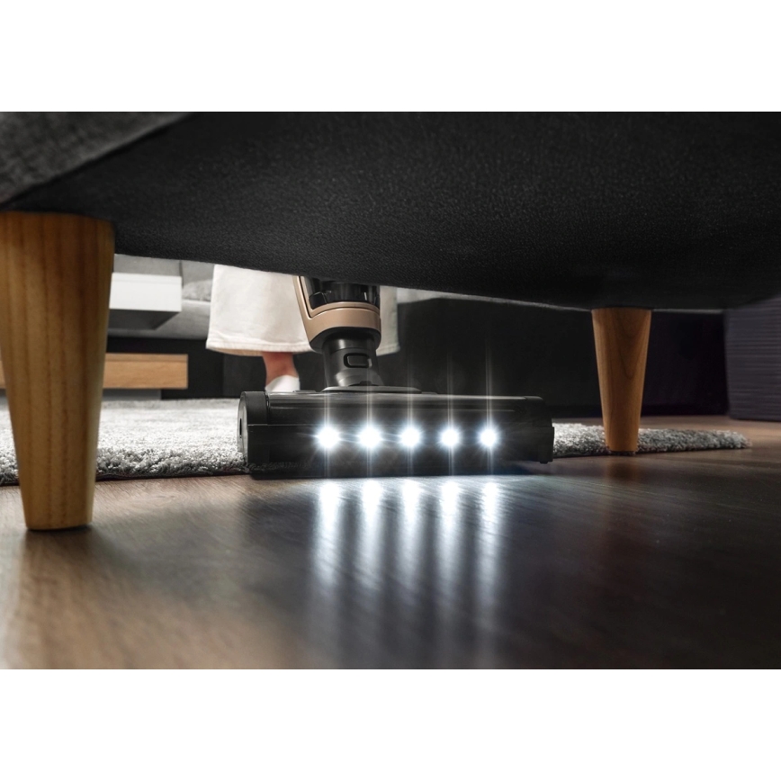 Concept VP4220 - Draadloze 3-in-1 steelstofzuiger AQUAGLIDE 160W/28,8V 2200 mAh beige