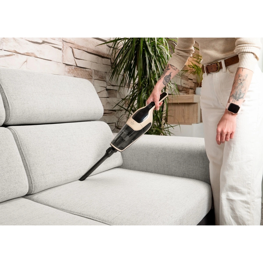 Concept VP4220 - Draadloze 3-in-1 steelstofzuiger AQUAGLIDE 160W/28,8V 2200 mAh beige