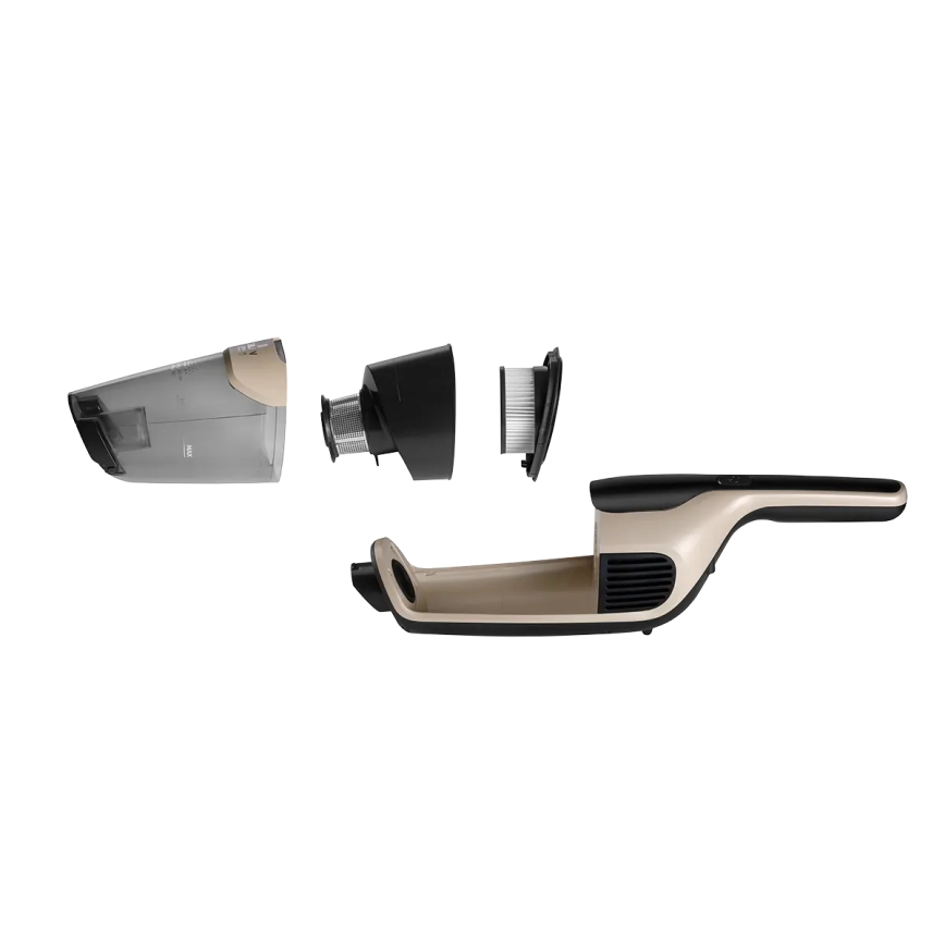 Concept VP4220 - Draadloze 3-in-1 steelstofzuiger AQUAGLIDE 160W/28,8V 2200 mAh beige