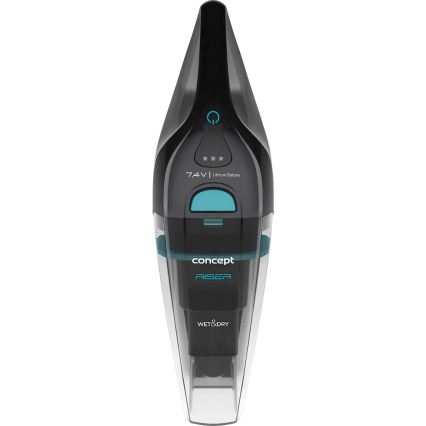 Concept VP4350 - Handstofzuiger nat- en droog RISER 50W/7,4V 2200 mAh zwart